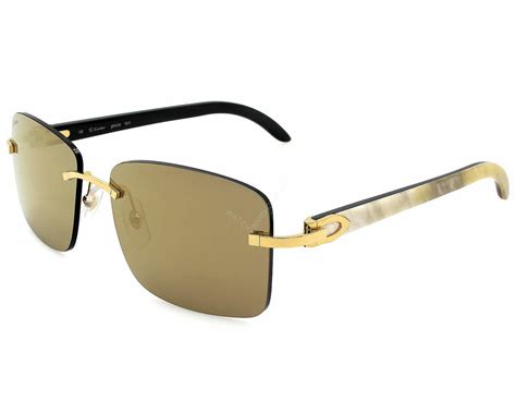 buy buffalo cartier sunglasses|authentic cartier buffalo horn.